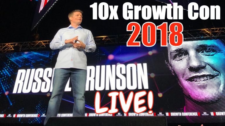 What does the Russell Brunson telling about this 10x secrets masterclass?